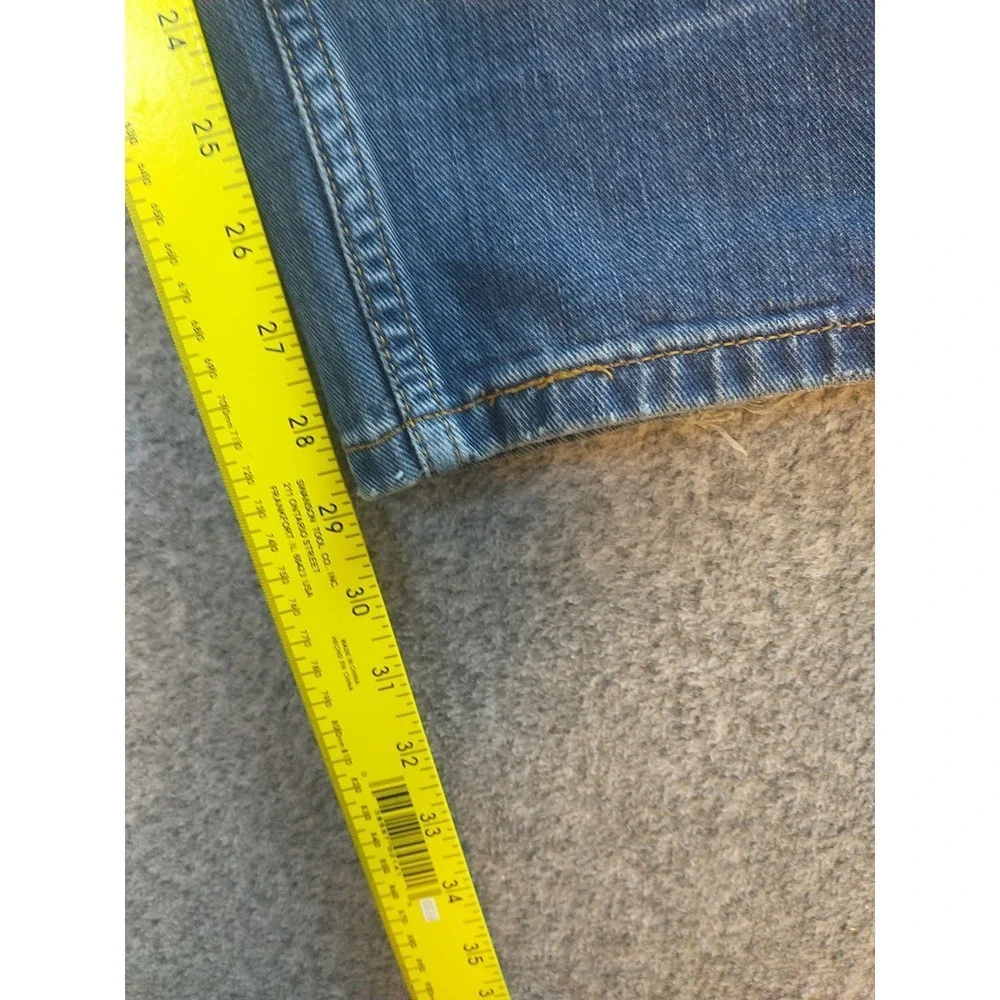 Levis 569 Loose Straight Jeans Men 36x29 Blue Denim Md Wash 100% Cotton 5-Pocket